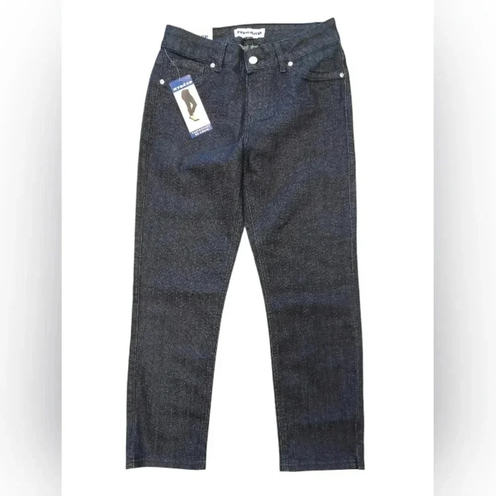 Nygard  NWT Dark Wash Denim Crop Skinny Jeans Size 4 - Picture 2 of 6